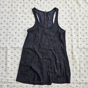 Zara Chevron Shimmer Top